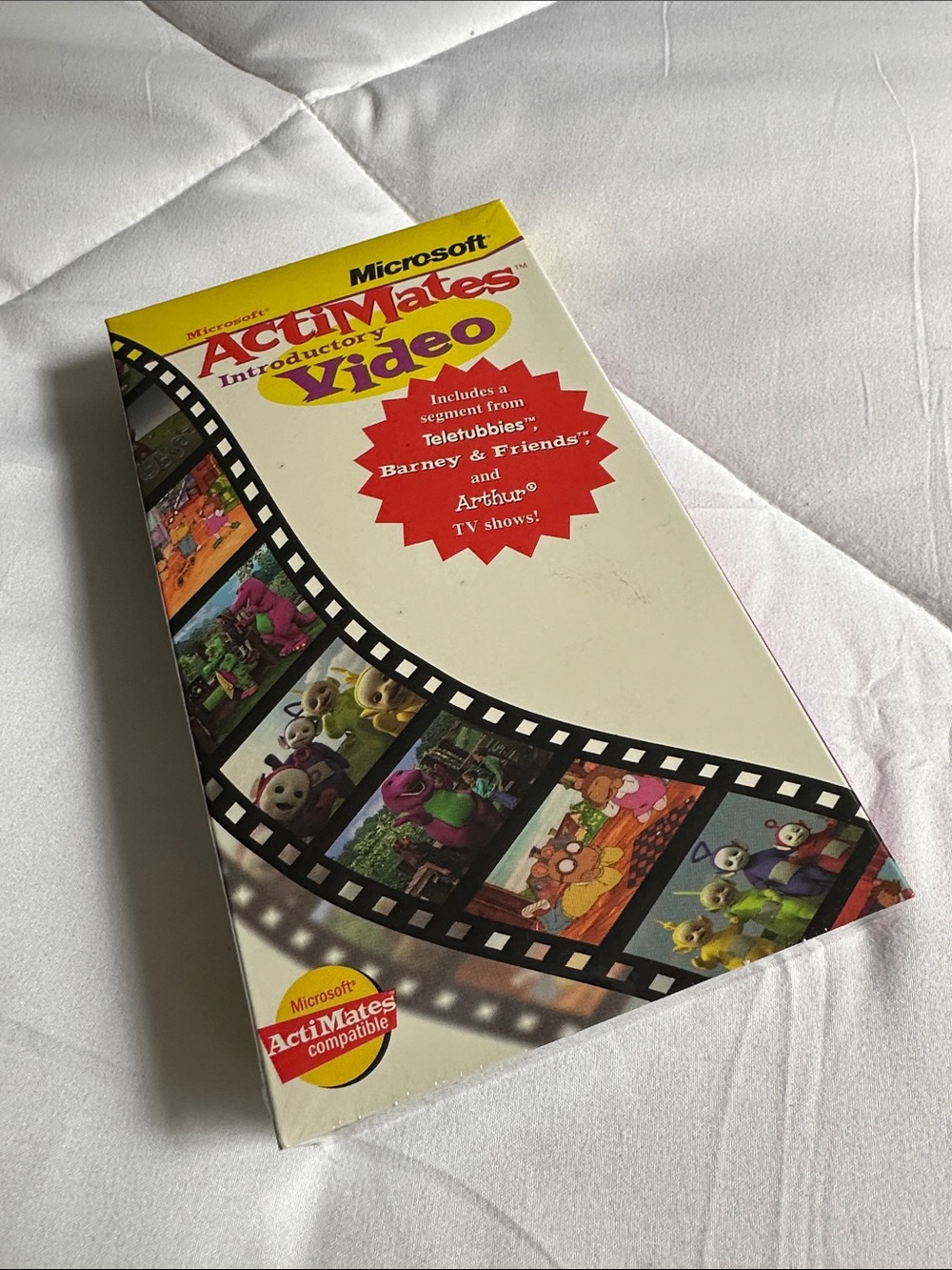 Microsoft ActiMates Introductory Video VHS (New/Unopened)